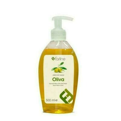 FARLINE JABON DE MANOS ACEITE DE OLIVA  500 ML