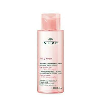 NUXE VERY ROSE AGUA MICELAR CALMANTE MAXI TODO TIPO PIELES 400ML