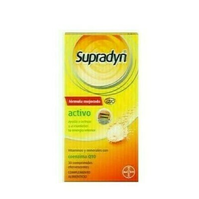 SUPRADYN ACTIVO EFERVESCENTE 30 COMP EFERV