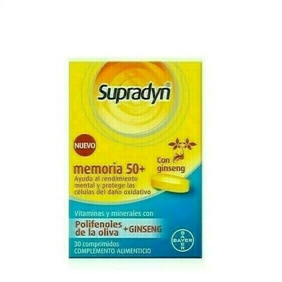 SUPRADYN MEMORIA 50   30 COMPRIMIDOS