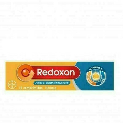 REDOXON VITAMINA C 1000 MG COMP EFERVESCENTES  15 COMP NARANJA