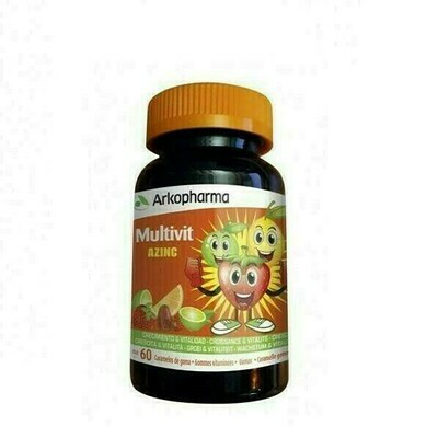 ARKOPHARMA MULTIVIT  60 CARAMELOS DE GOMA