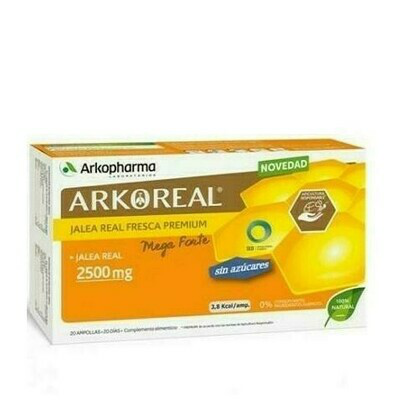 ARKOREAL JALEA REAL 2500MG SIN AZUCAR 20