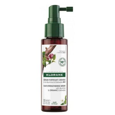 KLORANE SERUM ANTICAIDA A LA QUININA Y EDELWEISS BIO  1 FRASCO CON PULVERIZADOR