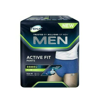 TENA MEN PANTS ACTIVE T MED 9U