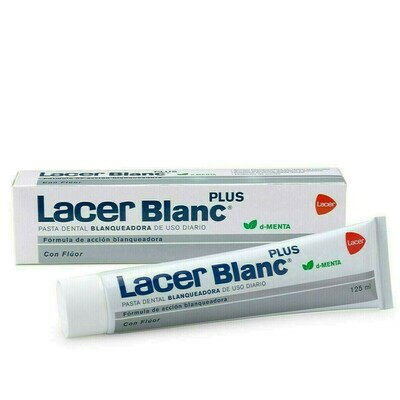 LACERBLANC PLUS PASTA DENT MENTA 125ML