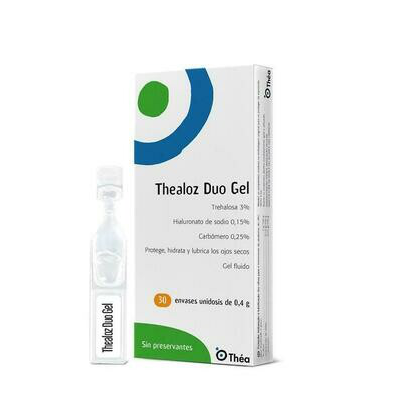 THEALOZ DUO GEL 30 UNIDOSIS 0,4GR