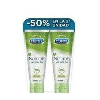 DUREX NATURALS INTIM GEL DUPLO 50%DTO 2U