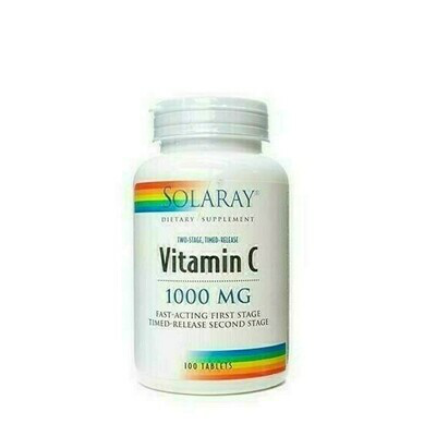 SOLGAR VITAMINA C 1000 MG 100 CAP