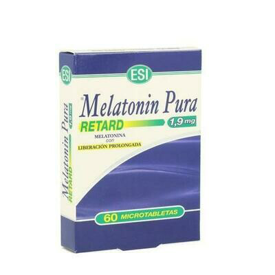 MELATONIN RETARD TAB  1.90 MG 60 TABLETAS