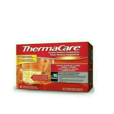 PARCHE THERMACARE LUMBAR 4 UND