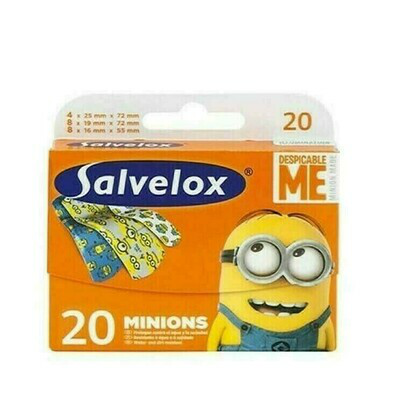 TIRITA SALVELOX INF MINIONS 20U 3T