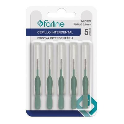 CEPILLO INTERDENTAL FARLINE MICRO 5 UNIDADES