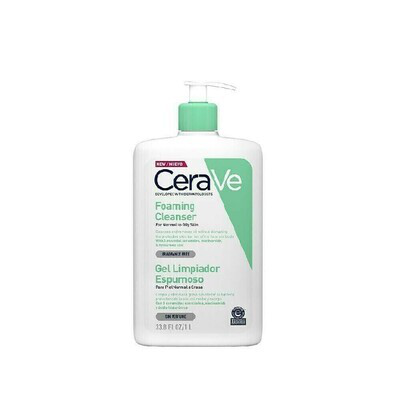 CERAVE GEL LIMPIADOR ESPUMOSO  1 ENVASE 473 ML