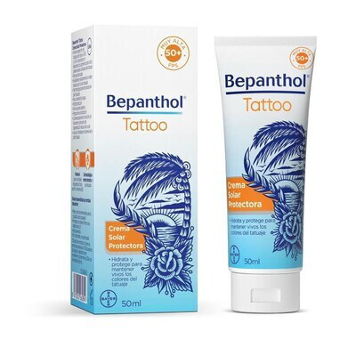 BEPANTHOL TATTOO CREMA SOLAR SPF50 50ML