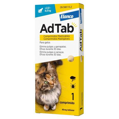 ADTAB 48 MG GATO 2-8 KG 1 COMP