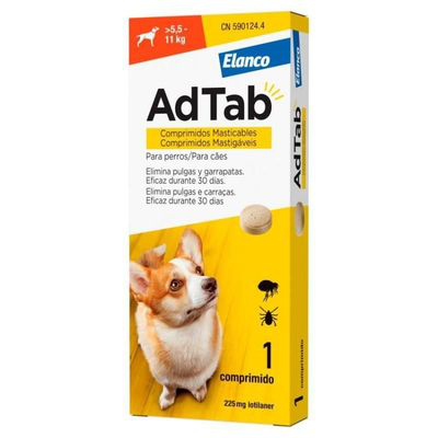 ADTAB PERRO 225 MG 5.5-11 KG