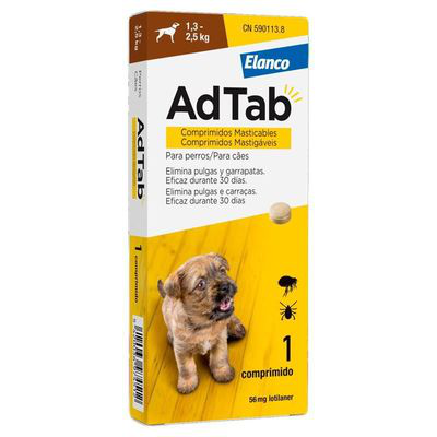 ADTAB PERRO 56MG 1.3-2.5KG