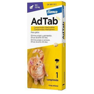 ADTAB 12 MG GATOS 0,5- 2 K 1 COMP