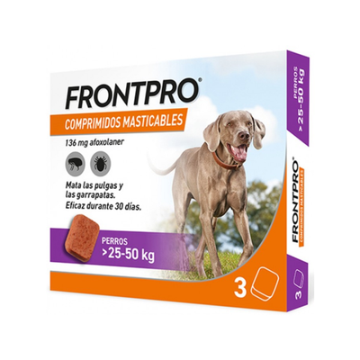 FRONTPRO 136 MG 3 COMP 25-50 KG XL VIOLE