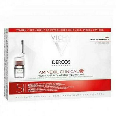 VICHY DERCOS AMINEXYL MUJER 12 U