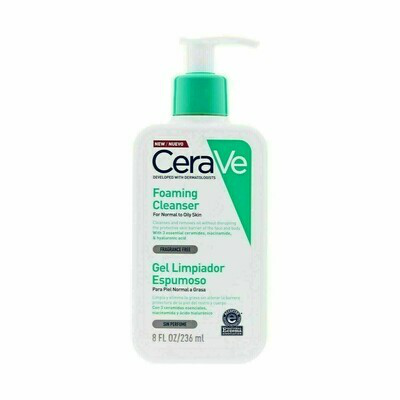 CERAVE GEL LIMPIADOR ESPUMOSO 1 L