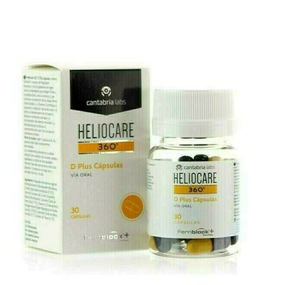 HELIOCARE 360º D PLUS 30 CAPSULAS