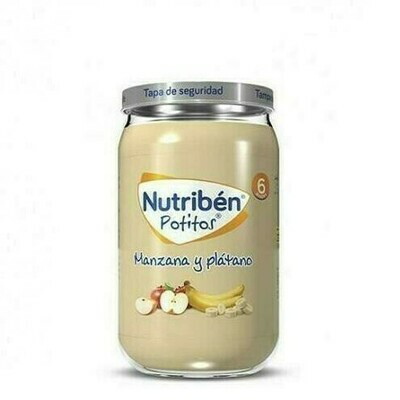 NUTRIBEN MANZANA Y PLATANO POTITO 235 G