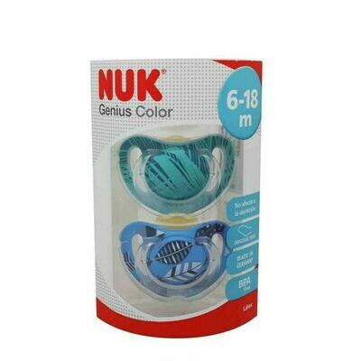 CHUPETE LATEX COLECCION NUK T-2 BLISTER 1 U