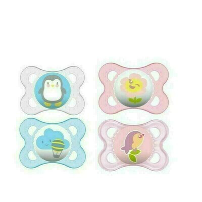 MAM ORIGINAL 0-6 M PACK DOBLE AZUL