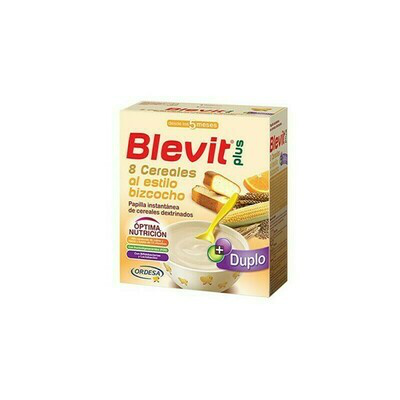 BLEVIT PLUS DUPLO 8 CEREALES BIZCOCHO