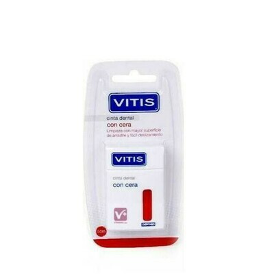 CINTA DENTAL CON CERA VITIS 50 M