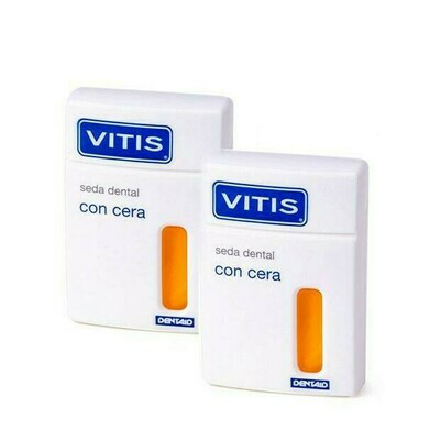 VITIS SEDA DENTAL CON CERA 50 M 2 U DUPLO