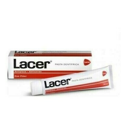 LACER PASTA DENTAL  CON FLUOR  125 ML