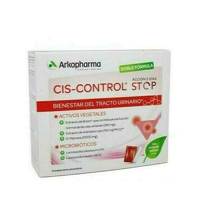 CIS CONTROL STOP 15 SOBRES (10 SOBRES 4 G   5 ST