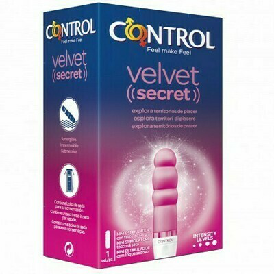 CONTROL VELVET SECRET ESTIMULADOR MINI