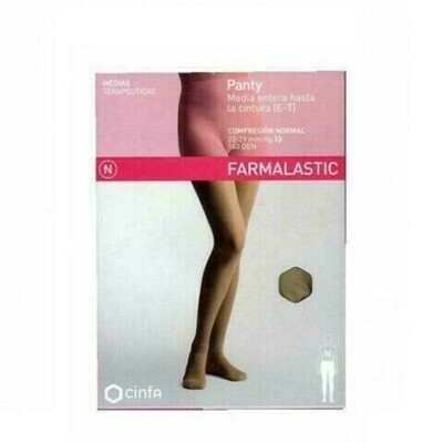 PANTY COMP NORMAL 140 DEN FARMALASTIC CAMEL T- G