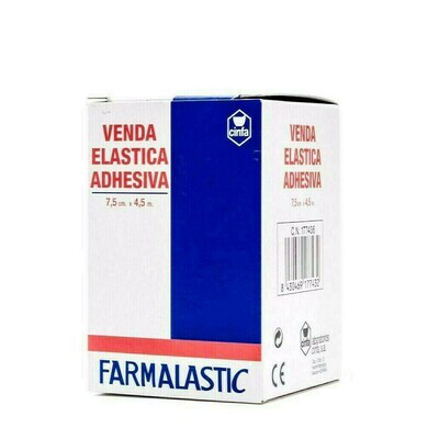 VENDA ELASTICA ADHESIVA FARMALASTIC 4,5 X 7,5