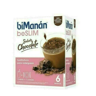 BIMANAN BATIDO CHOCOLATE 300 G 50 G X 6U