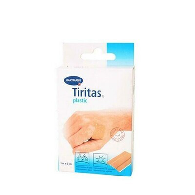 TIRAS PLASTICO  1M X 6CM 10 UND