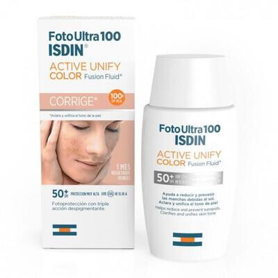 FOTOULTRA ISDIN ACTIVE UNIFY CORRIGE COLOR SPF50+ 50ML