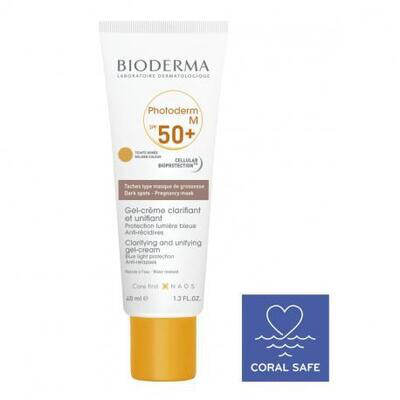 BIODERMA PHOTODERM M SPF 50  CREMA COLOR DORADO