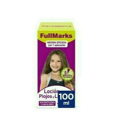 FULL MARKS LOCION CONTRA PIOJOS Y LIENDRES100 ML