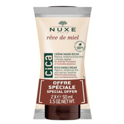 NUXE REVE DE MIEL CICA CREMA DE MANOS 2 X 50 ML