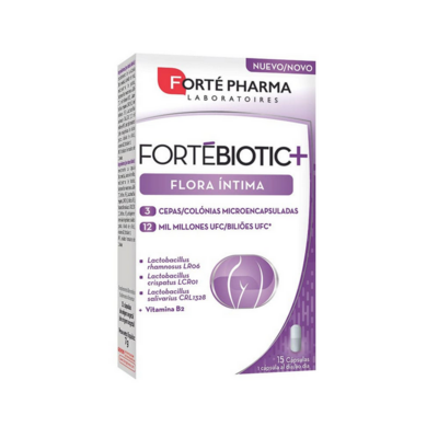 FORTEBIOTIC  FLORA INTIMA  15 CAPSULAS