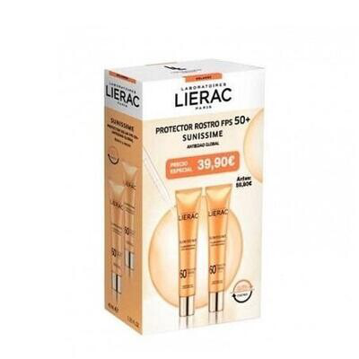 LIERAC SUNISSIME PACK FLUIDO ROSTRO FPS 50