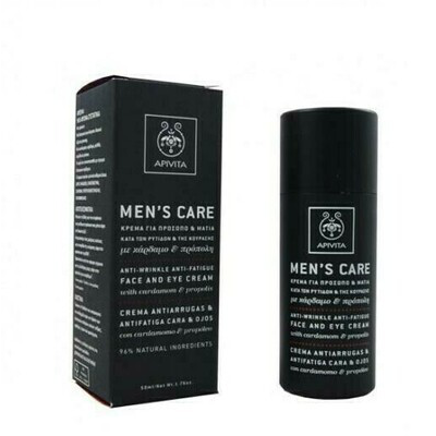 APIVITA MENS CARE CREMA ANTIARRUGAS