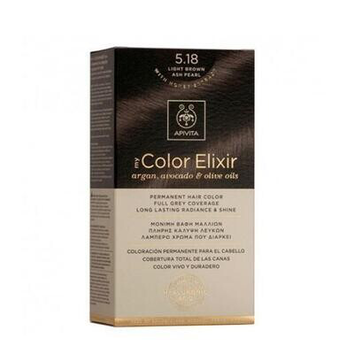 APIVITA COLOR ELIXIR 5.18 MARRON CLARO CENIZA