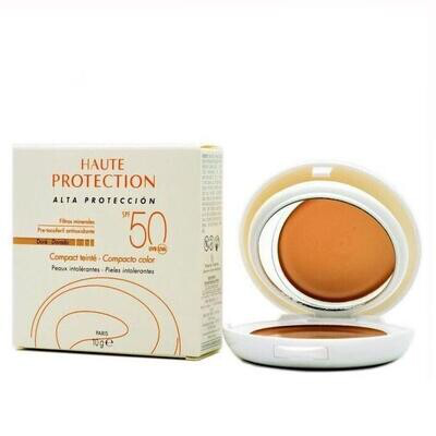 AVENE SOLAR 50  FF COMPACTO DORADO