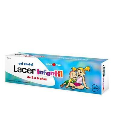 LACER INFANTIL GEL DENTAL 75 ML FRESA